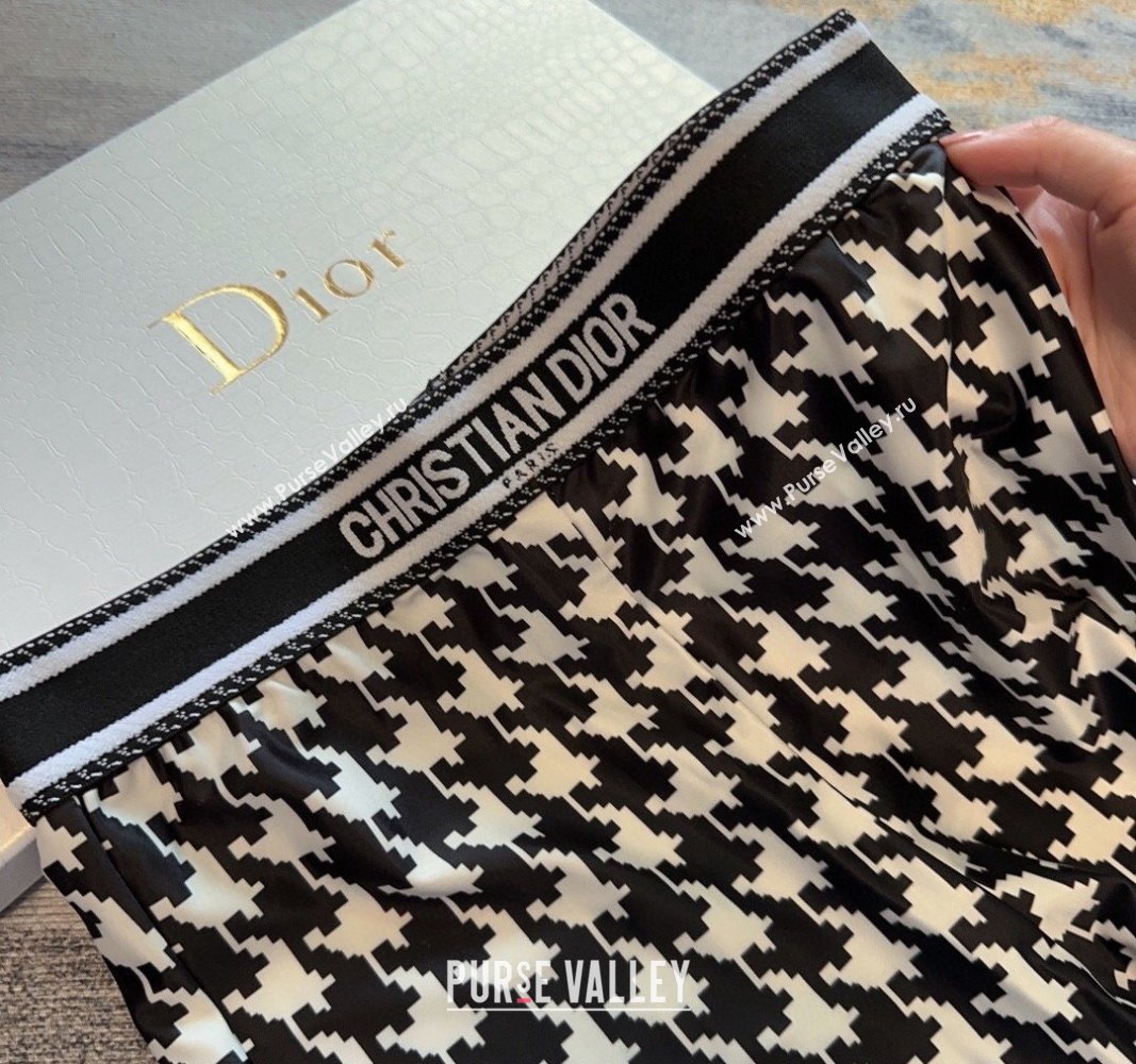 Dior Houndstooth Yoga Activewear Black/White 2024 0306 (XMN-240306083)