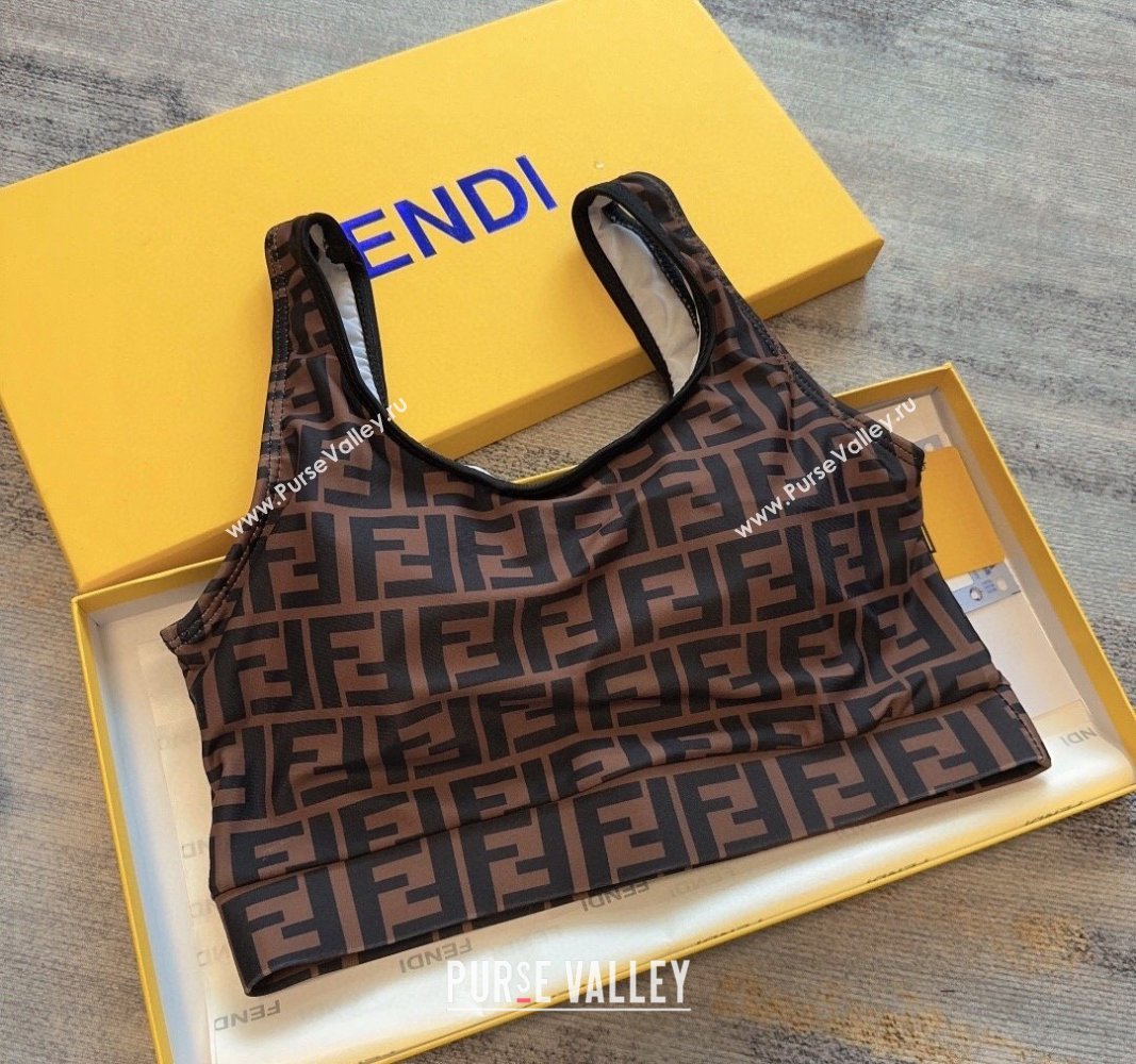 Fendi FF Yoga Activewear Brown/Black 2024 0306 (A-240306133)