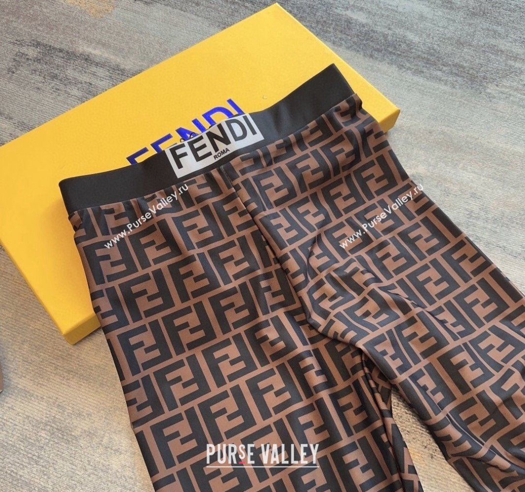 Fendi FF Yoga Activewear Brown/Black 2024 0306 (A-240306133)