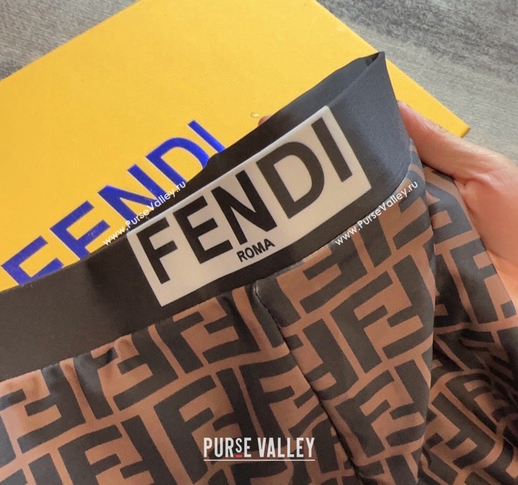 Fendi FF Yoga Activewear Brown/Black 2024 0306 (A-240306133)