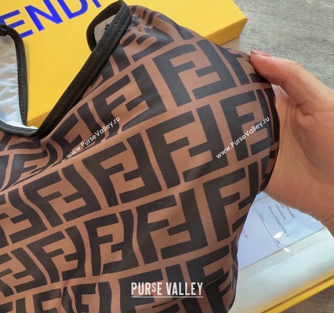 Fendi FF Yoga Activewear Brown/Black 2024 0306 (A-240306133)