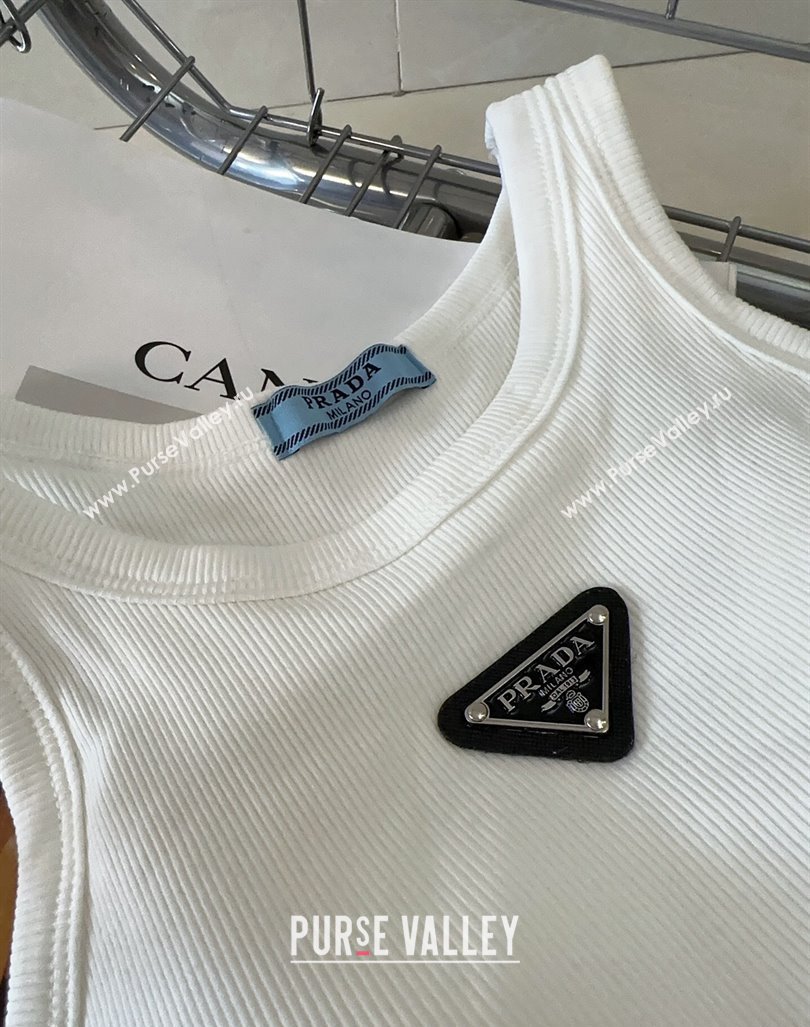 Prada Vest White 2024 0307 (A-240307069)