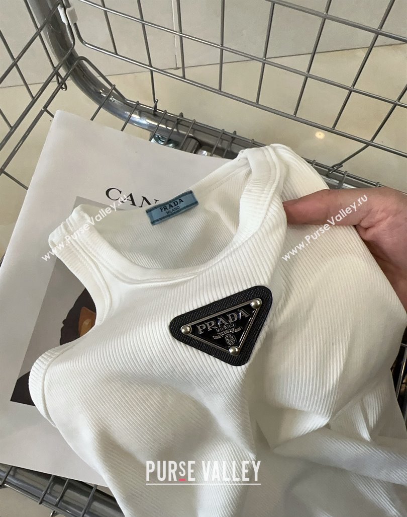 Prada Vest White 2024 0307 (A-240307069)