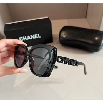 Chanel Sunglasses All Black 2024 030403 (XMN-240304124)