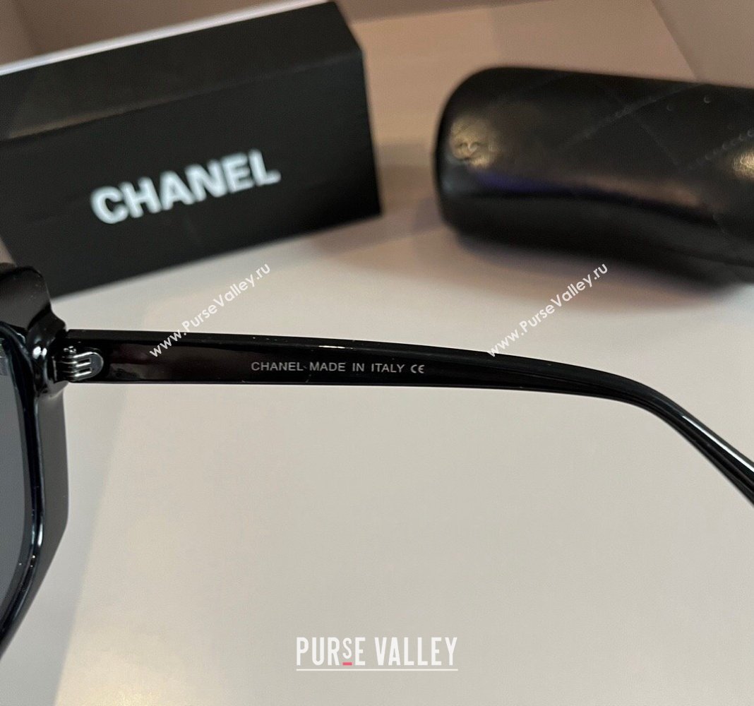 Chanel Sunglasses All Black 2024 030403 (XMN-240304124)