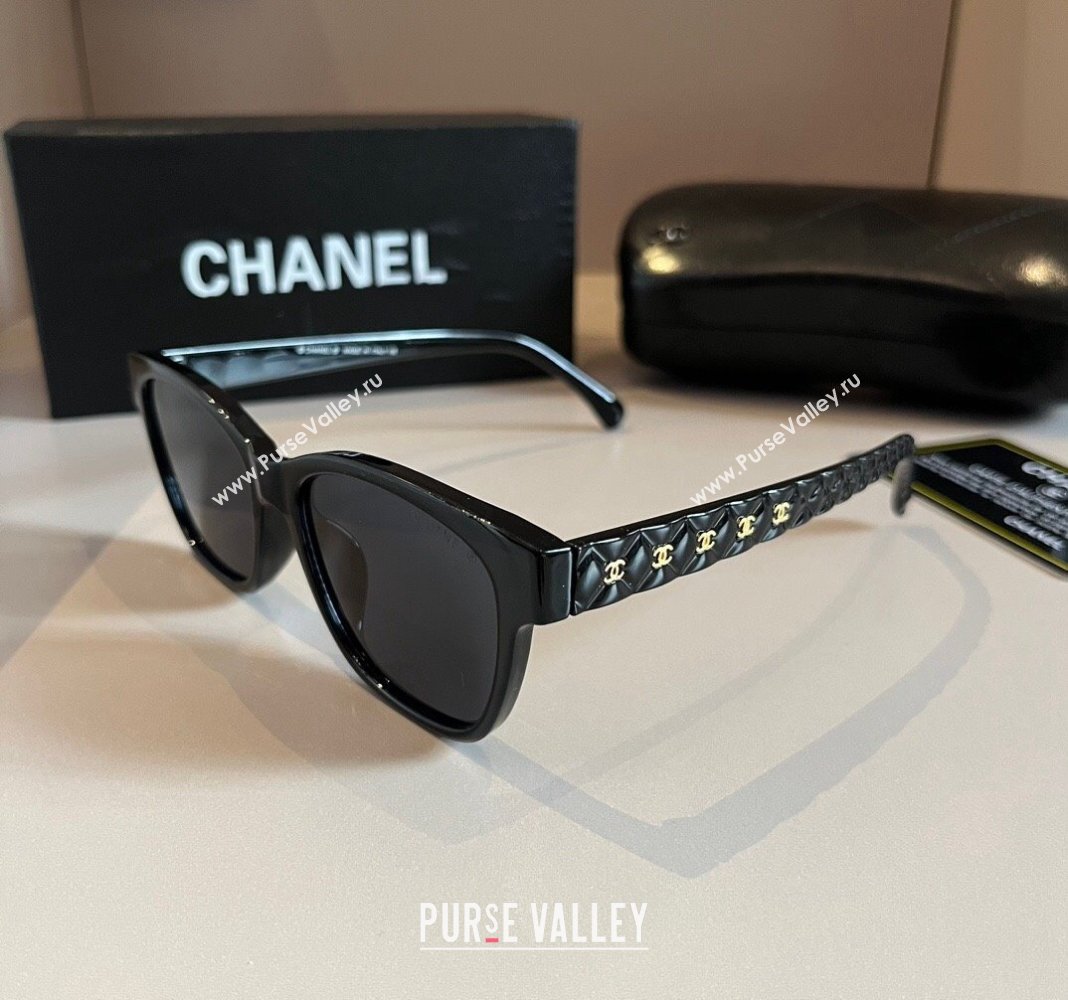 Chanel Sunglasses Black 2 2024 030404 (XMN-240304127)