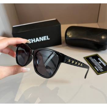 Chanel Sunglasses Black 2 2024 030404 (XMN-240304127)