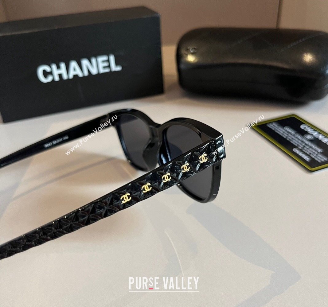 Chanel Sunglasses Black 2 2024 030404 (XMN-240304127)