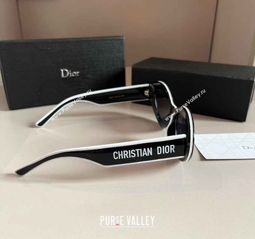 Dior Sunglasses White2/Black 2024 030401 (XMN-240304134)