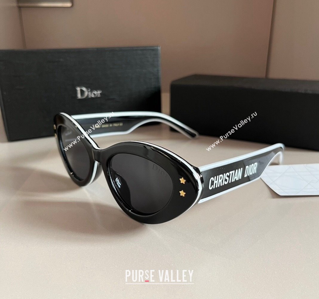 Dior Sunglasses White2/Black 2024 030401 (XMN-240304134)