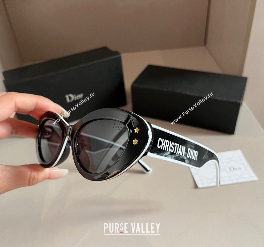 Dior Sunglasses White2/Black 2024 030401 (XMN-240304134)