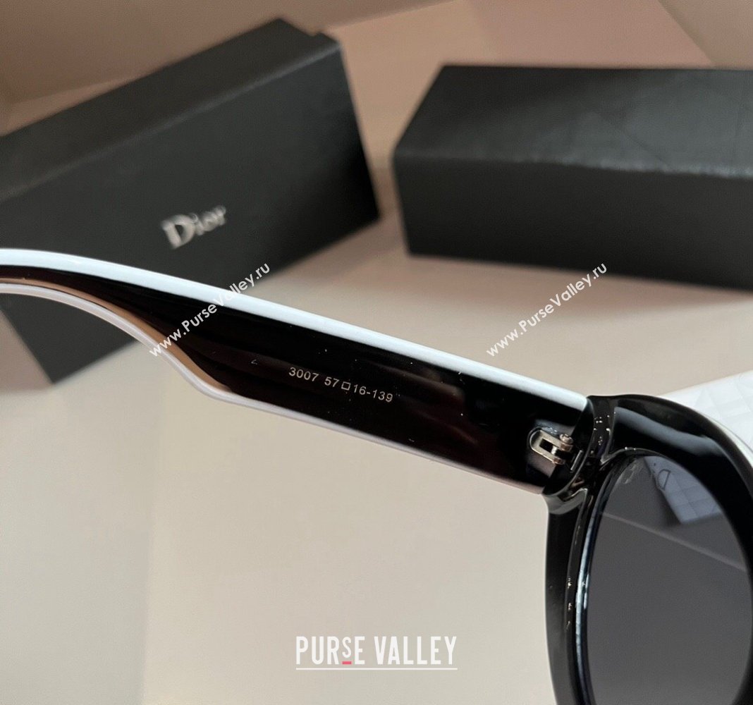 Dior Sunglasses White2/Black 2024 030401 (XMN-240304134)