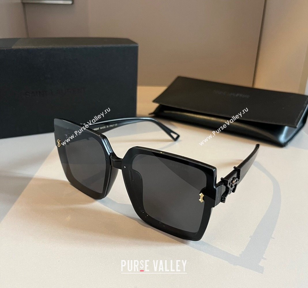 Saint Laurent Sunglasses YSL Black 2 2024 030401 (XMN-240304137)