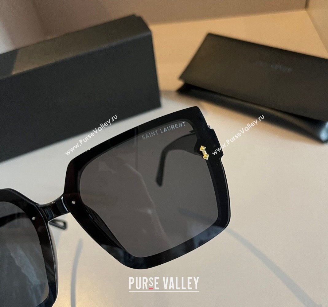 Saint Laurent Sunglasses YSL Black 2 2024 030401 (XMN-240304137)