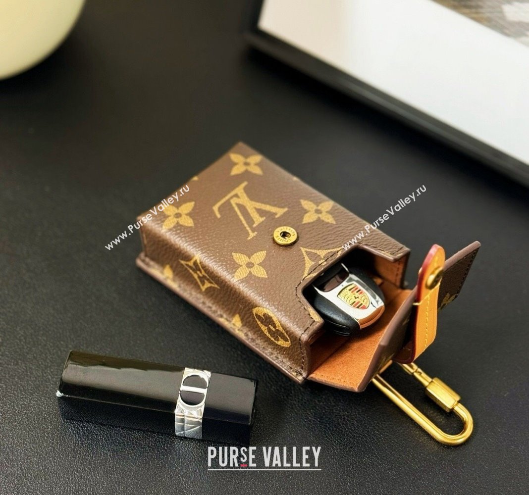 Louis Vuitton Monogram Canvas Pouch Key Holder and Bag Charm 2024 0402 (HY-240402131)