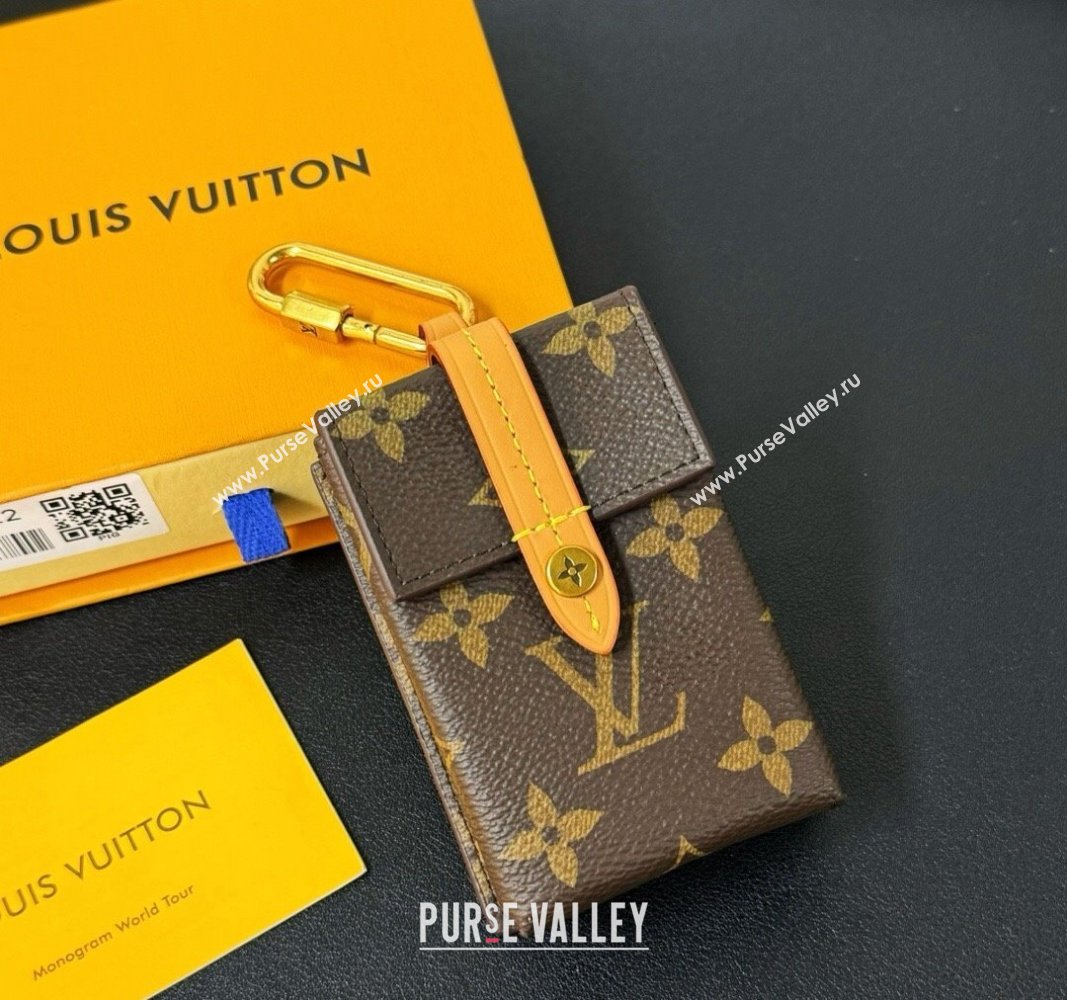 Louis Vuitton Monogram Canvas Pouch Key Holder and Bag Charm 2024 0402 (HY-240402131)