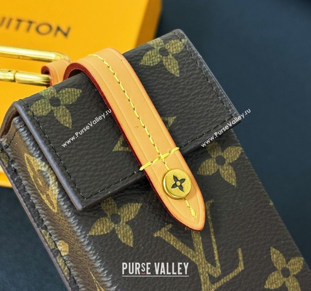 Louis Vuitton Monogram Canvas Pouch Key Holder and Bag Charm 2024 0402 (HY-240402131)