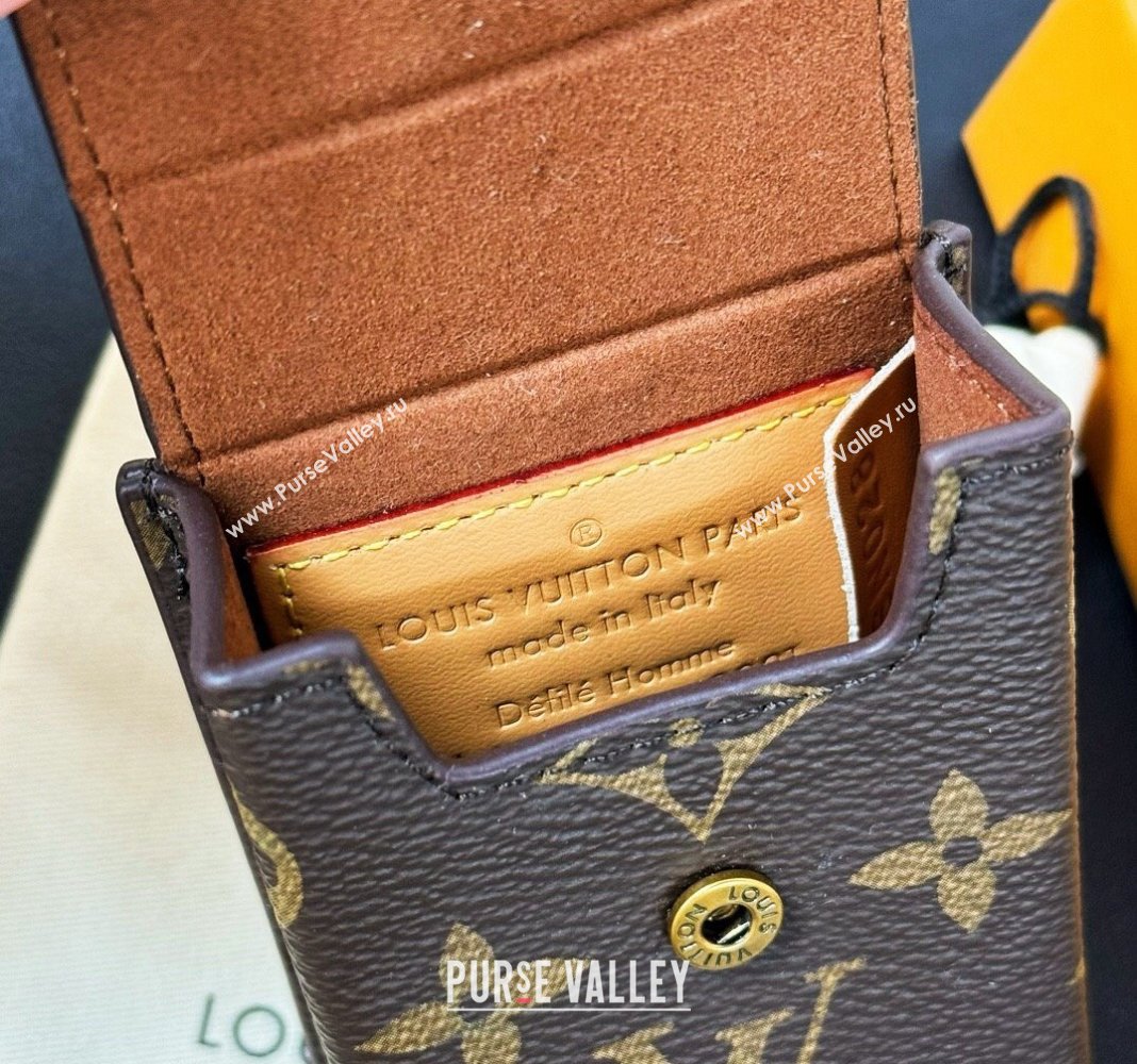 Louis Vuitton Monogram Canvas Pouch Key Holder and Bag Charm 2024 0402 (HY-240402131)