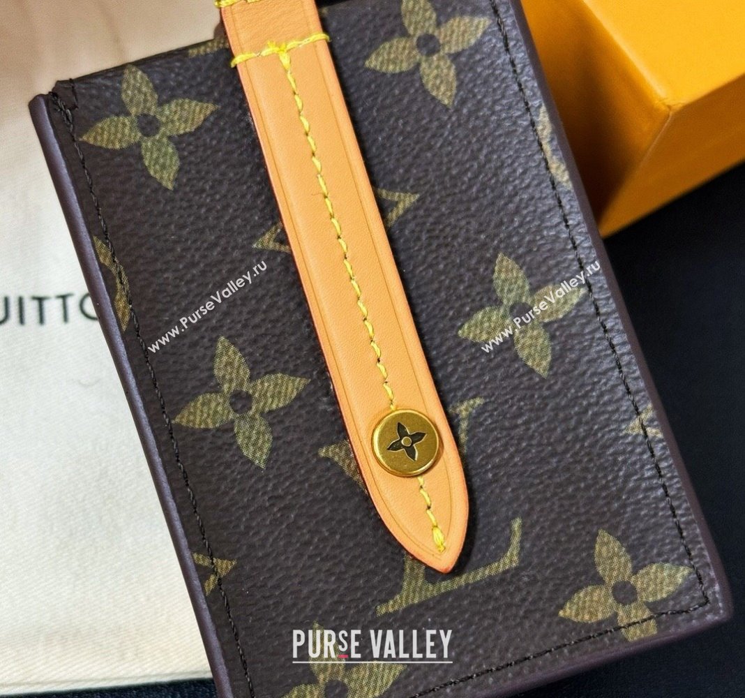 Louis Vuitton Monogram Canvas Pouch Key Holder and Bag Charm 2024 0402 (HY-240402131)