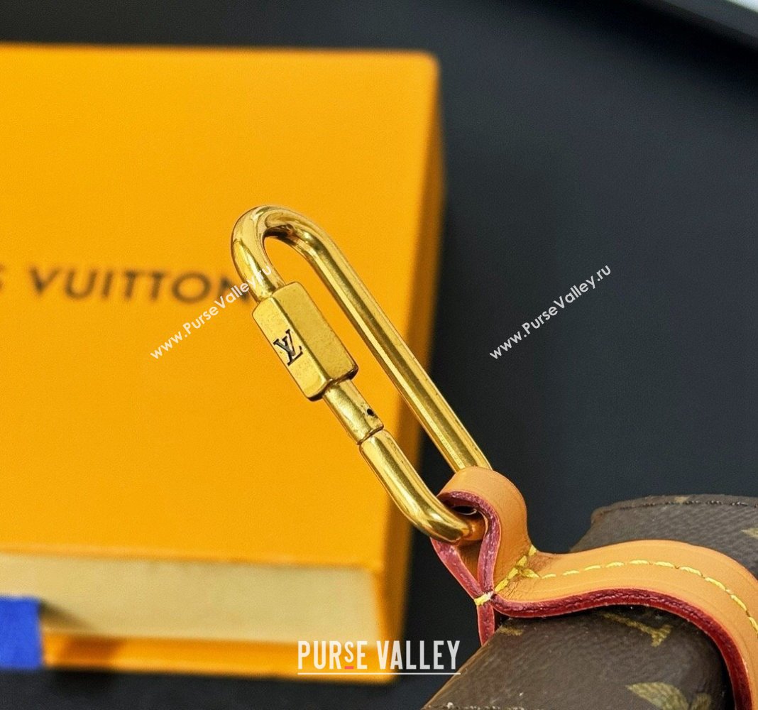 Louis Vuitton Monogram Canvas Pouch Key Holder and Bag Charm 2024 0402 (HY-240402131)