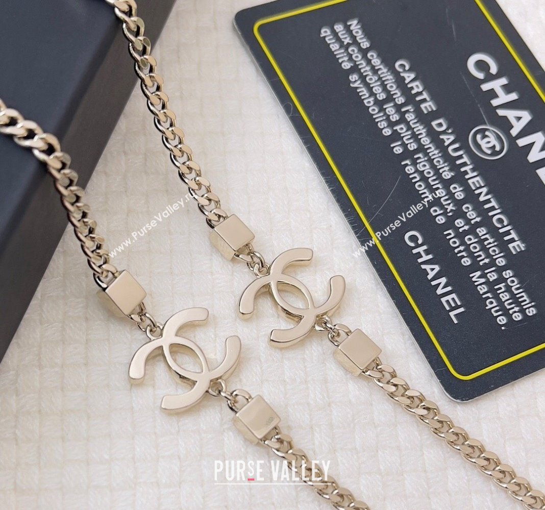 Chanel CC Chain Long Necklace 2024 040801 (YF-240408146)