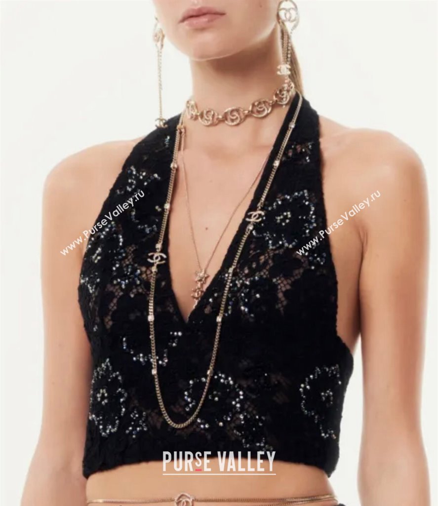 Chanel CC Chain Long Necklace 2024 040801 (YF-240408146)