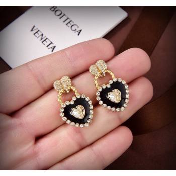 Bottega Veneta Love Earrings Black 2024 0409 (YF-240409011)