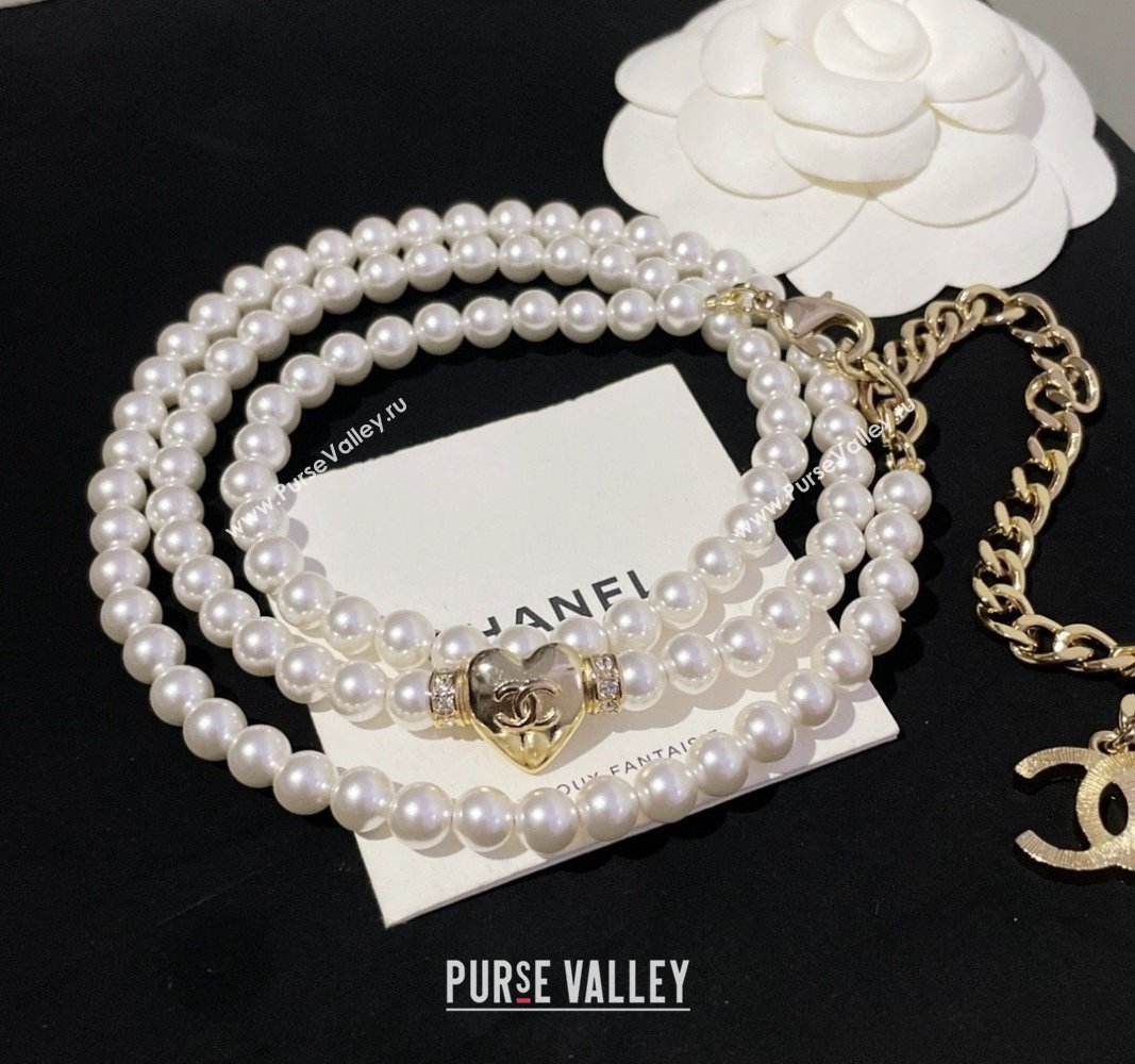 Chanel Love Pearls Belt 2024 0408 (YF-240408141)