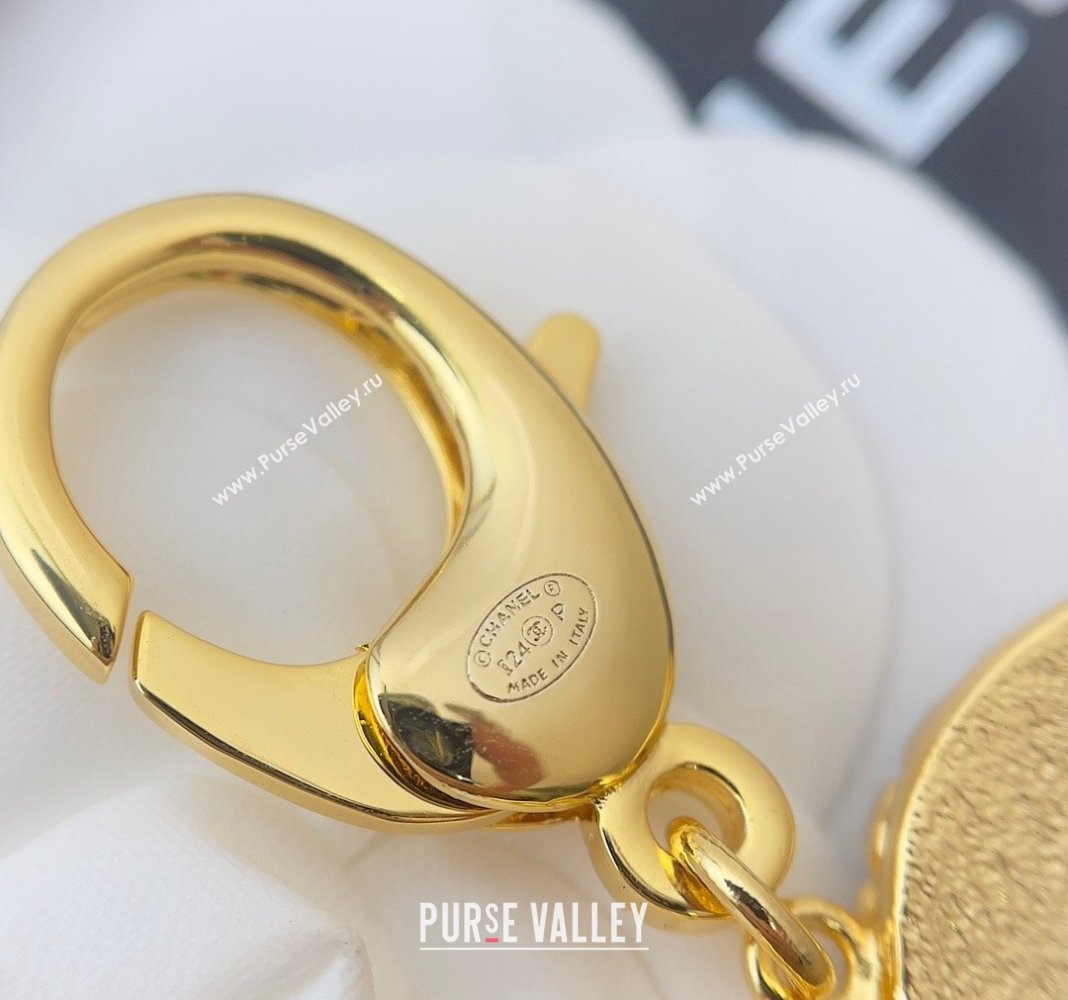 Chanel Heart Bag Charm Denim Blue 2024 0409 (YF-240409021)