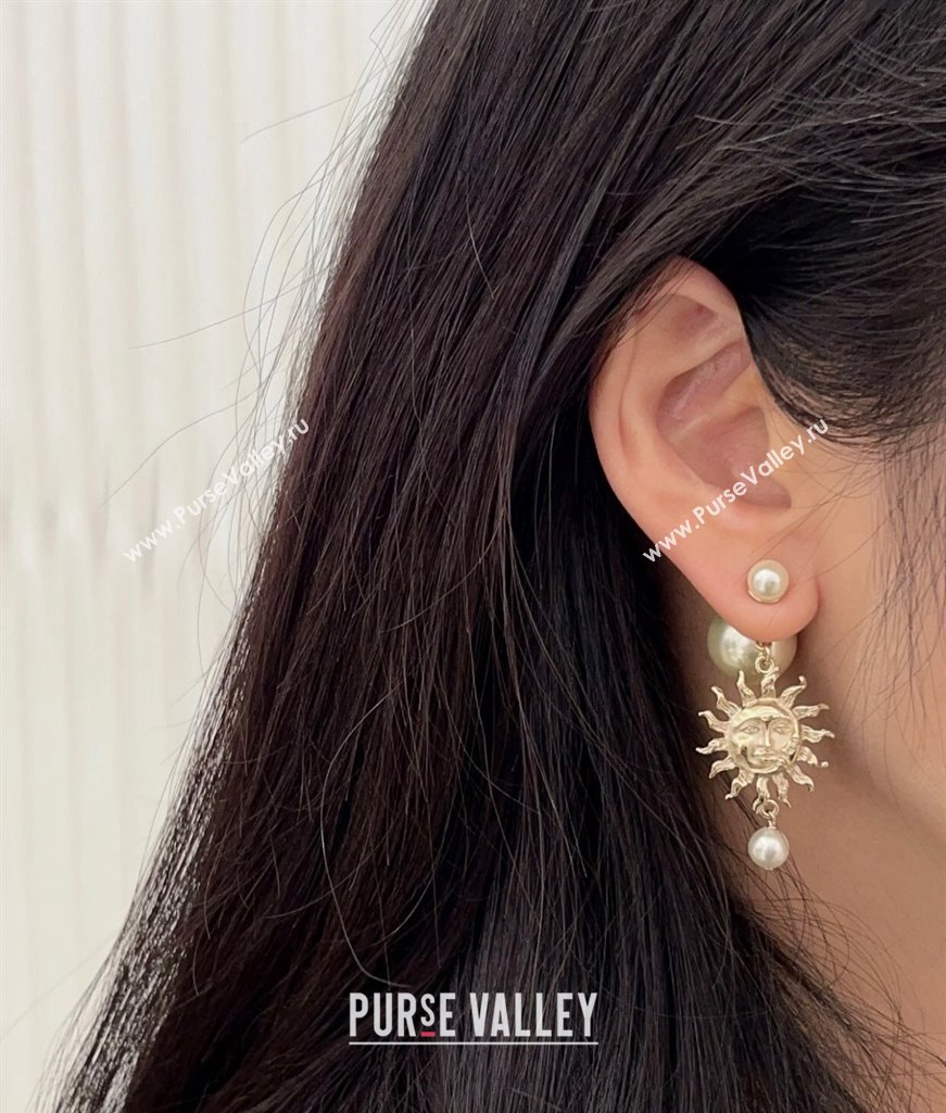 Dior Toile de Jouy Soleil Tribales Earrings 2024 (YF-240409032)