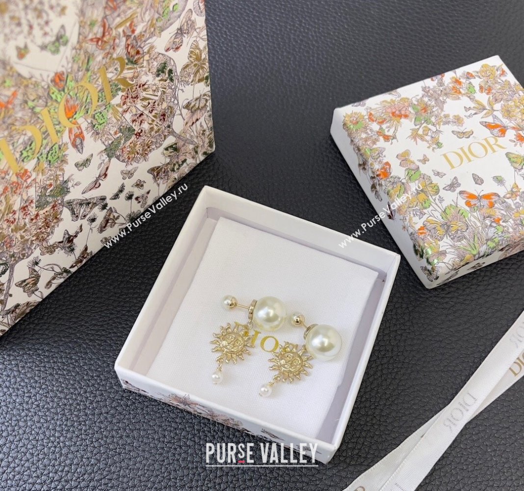 Dior Toile de Jouy Soleil Tribales Earrings 2024 (YF-240409032)