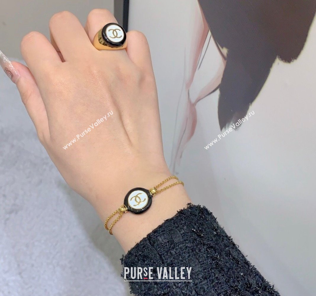 Chanel Bracelet White/Black 2024 0409 (YF-240409033)
