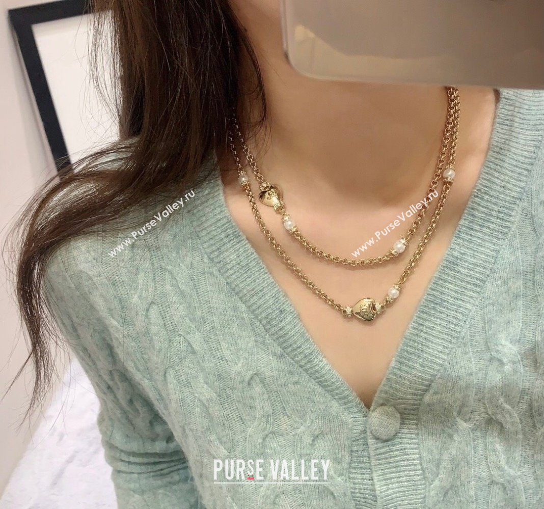 Chanel Love Chain Long Necklace 2024 040801 (YF-240408145)