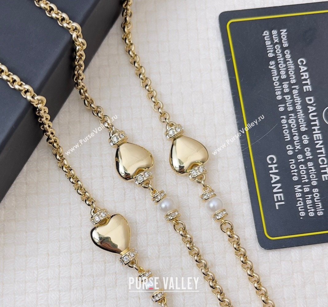 Chanel Love Chain Long Necklace 2024 040801 (YF-240408145)