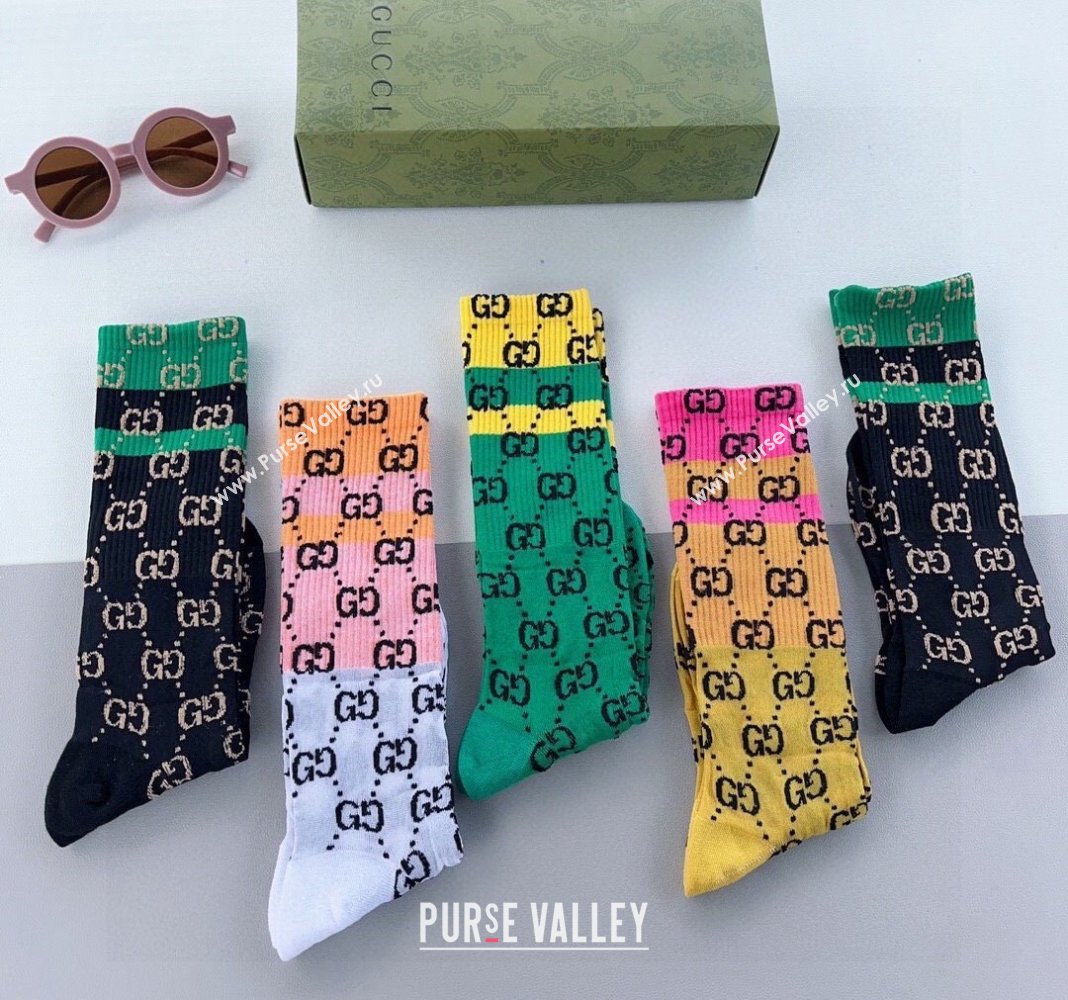 Gucci Cotton Short Socks 2024 040904 (XMN-240409067)