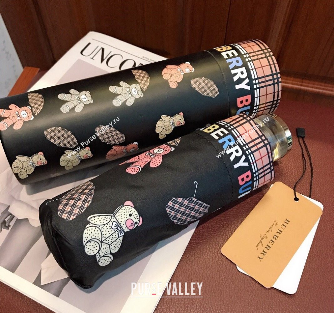 Burberry Bears Umbrella Black 2024 0409 (A-240409101)