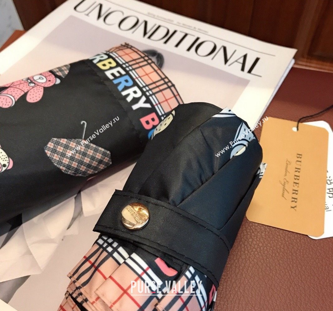 Burberry Bears Umbrella Black 2024 0409 (A-240409101)