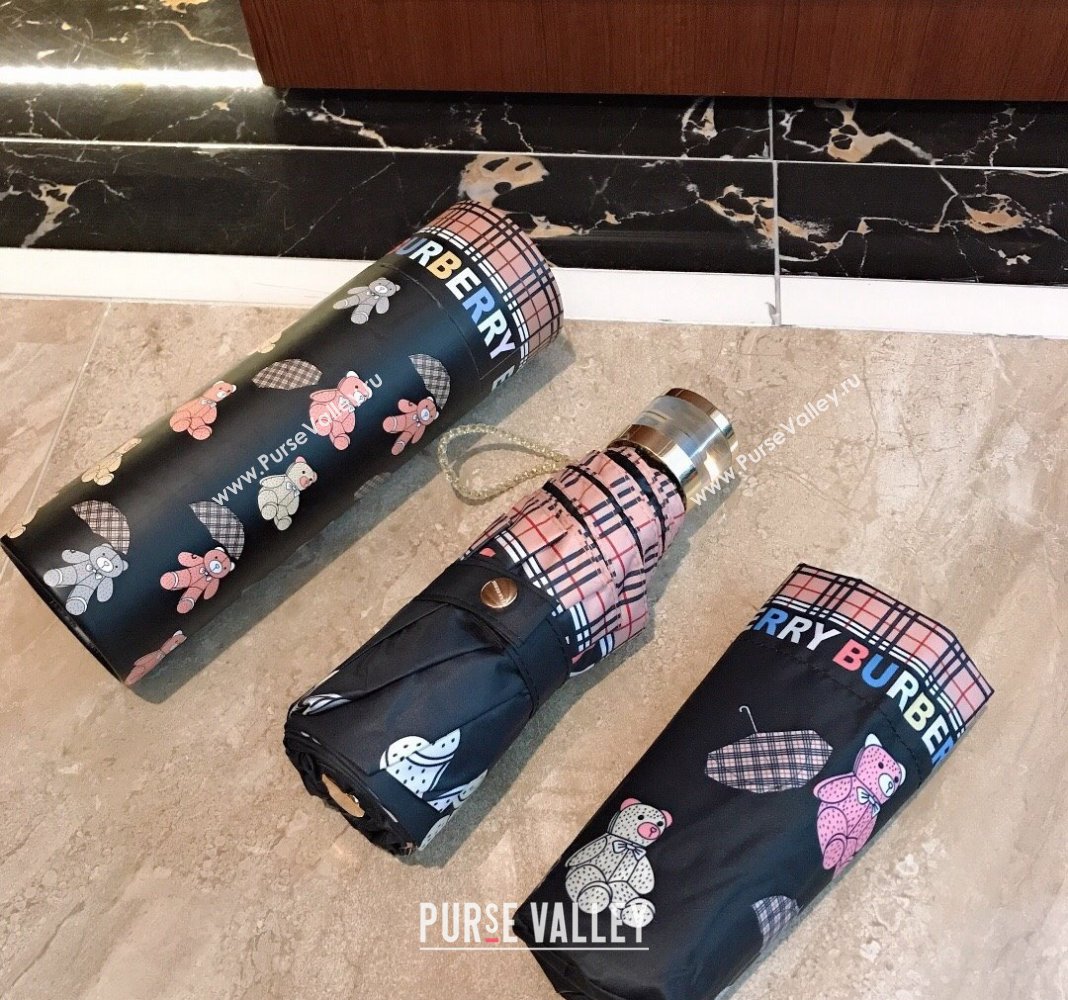 Burberry Bears Umbrella Black 2024 0409 (A-240409101)