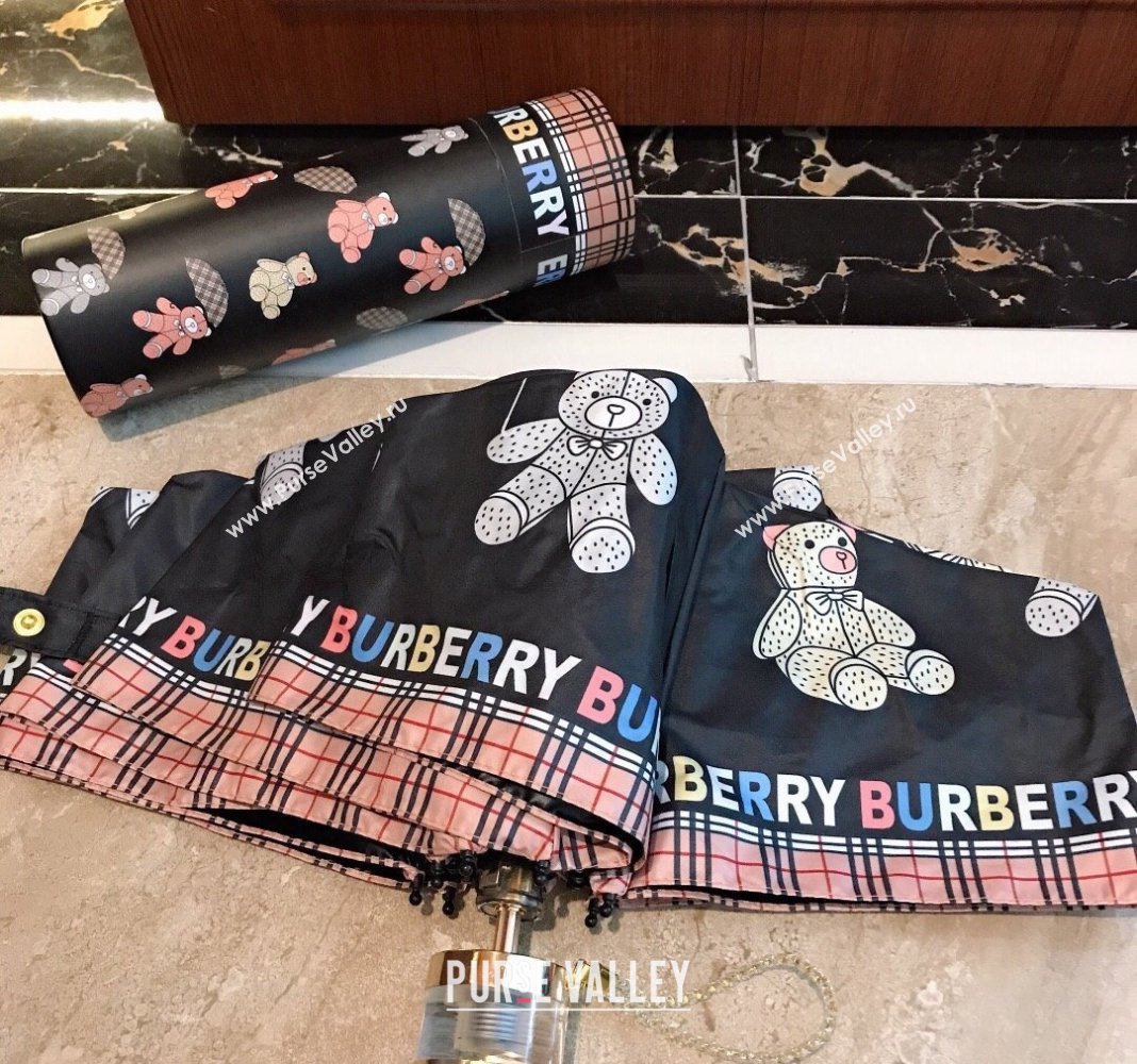 Burberry Bears Umbrella Black 2024 0409 (A-240409101)