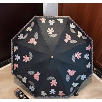 Burberry Bears Umbrella Black 2024 0409 (A-240409101)