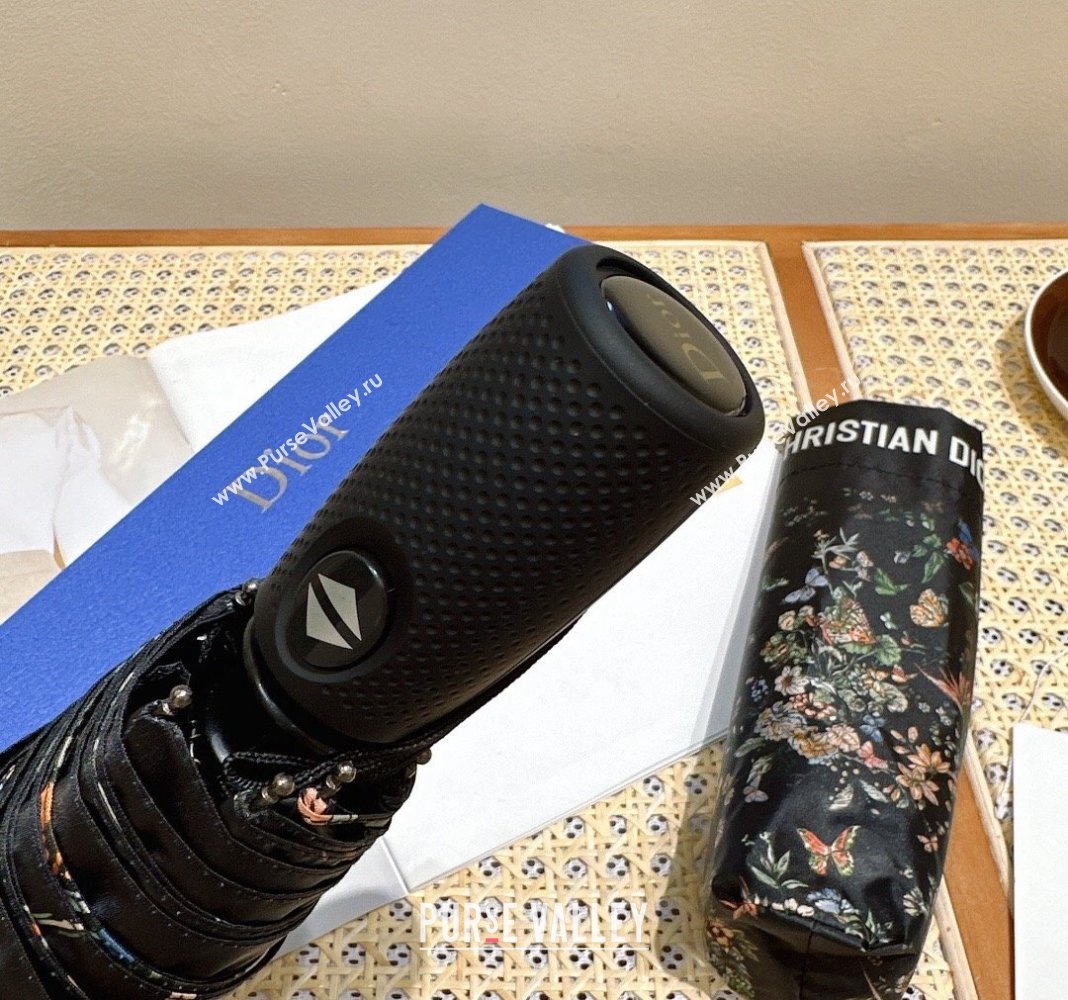 Dior Butterfly Umbrella Black 2024 0409 (A-240409132)