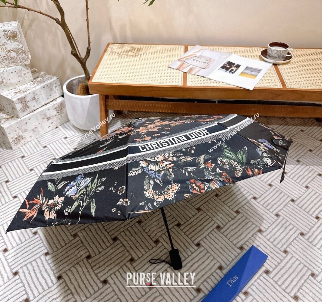 Dior Butterfly Umbrella Black 2024 0409 (A-240409132)