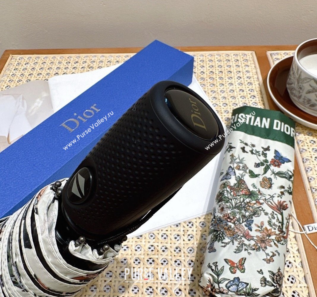 Dior Butterfly Umbrella White/Green 2024 0409 (A-240409133)