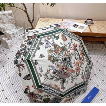 Dior Butterfly Umbrella White/Green 2024 0409 (A-240409133)