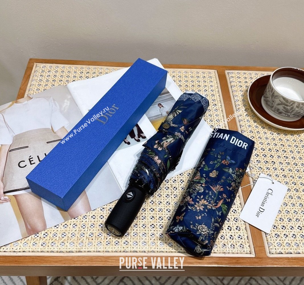 Dior Butterfly Umbrella Deep Blue 2024 0409 (A-240409134)