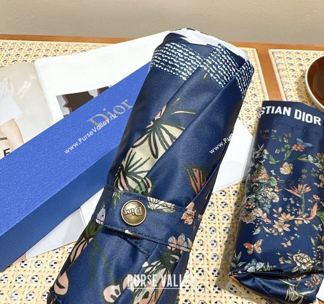 Dior Butterfly Umbrella Deep Blue 2024 0409 (A-240409134)
