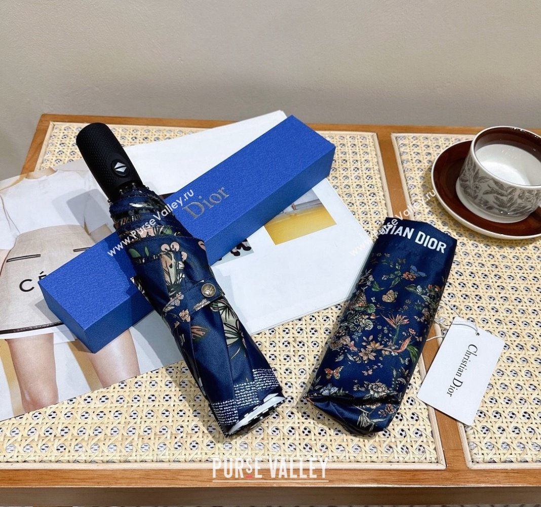 Dior Butterfly Umbrella Deep Blue 2024 0409 (A-240409134)