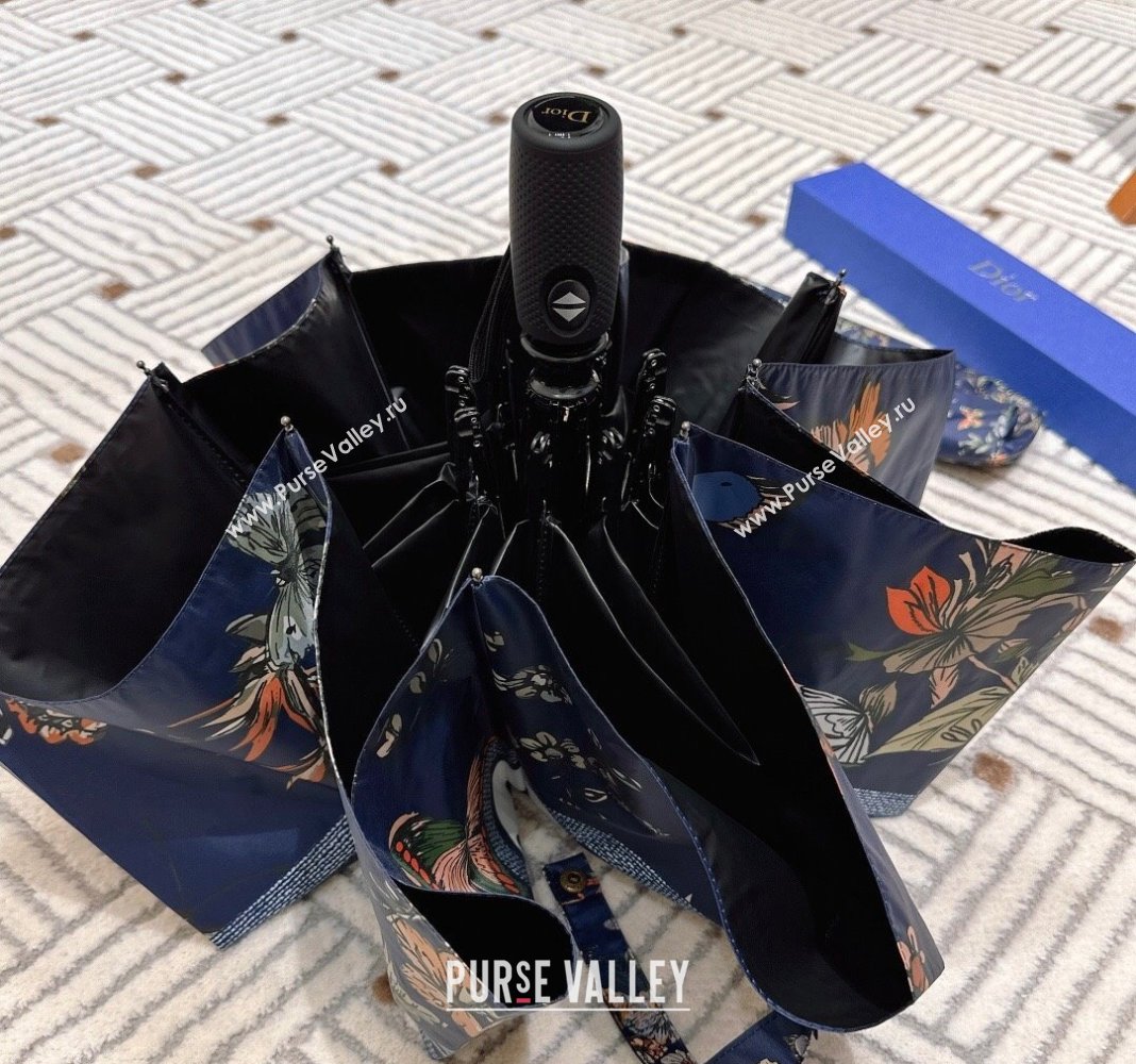 Dior Butterfly Umbrella Deep Blue 2024 0409 (A-240409134)