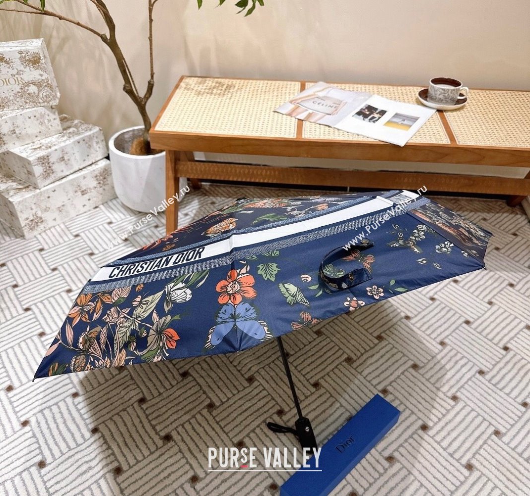 Dior Butterfly Umbrella Deep Blue 2024 0409 (A-240409134)