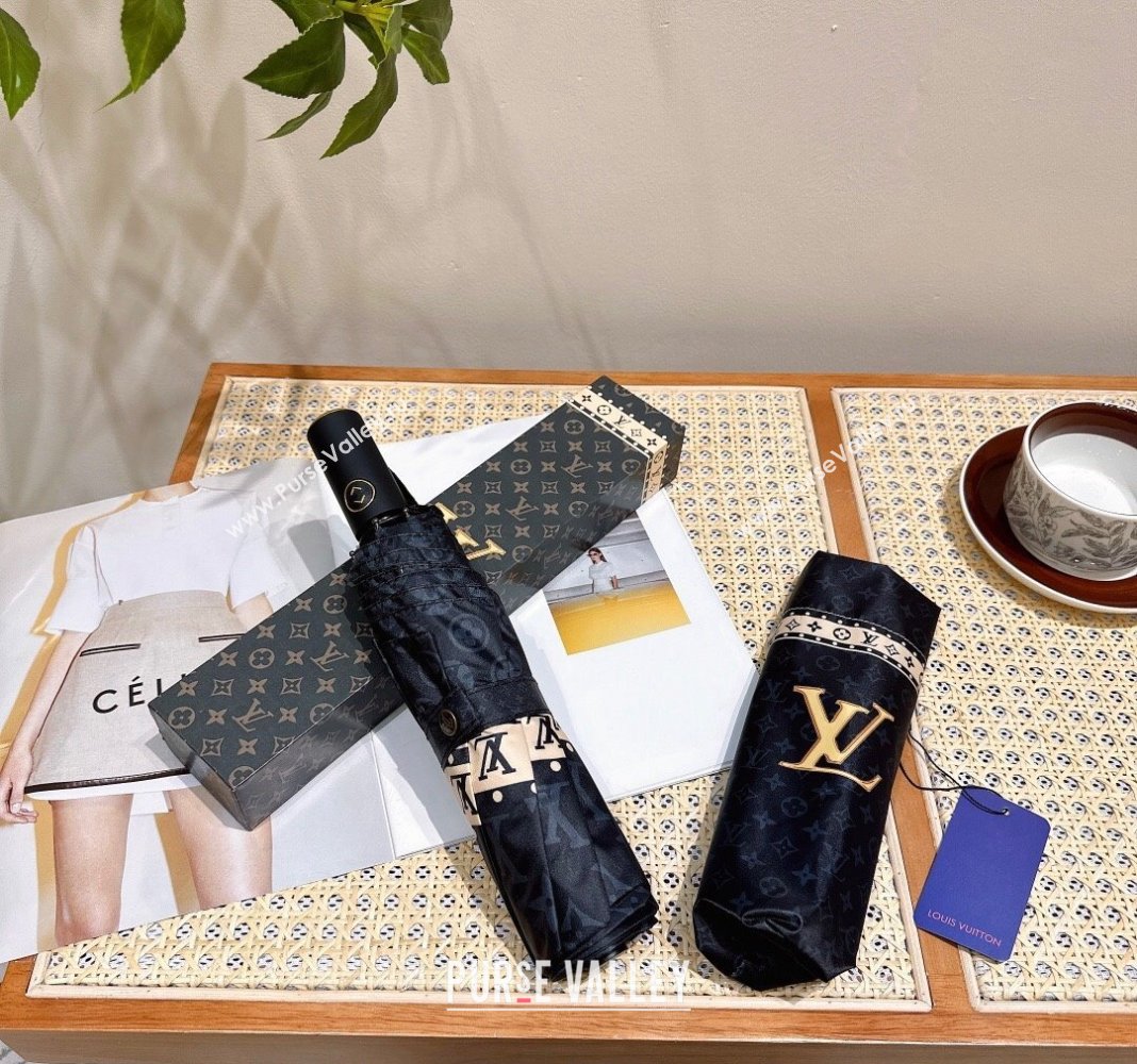 Louis Vuitton Umbrella Black 2024 040902 (A-240409142)
